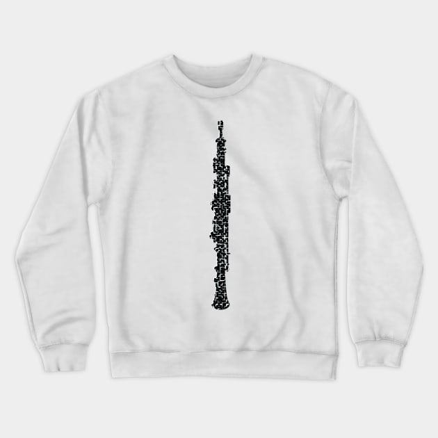 Oboe Crewneck Sweatshirt by GramophoneCafe